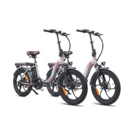 FAFREES F20 Pro električni bicikl 20" 250W, sivi